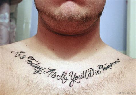 101 Amazing Chest Word Tattoo Ideas That Will Blow Your Mind! Outsons Men's Fashion Tips And