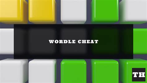 wordle cheat words game