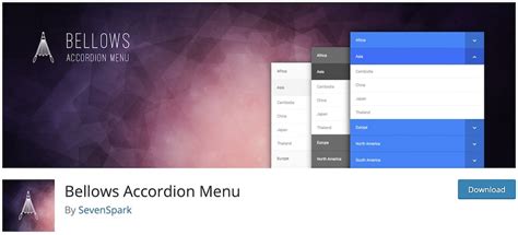 Wordpress Accordion Sidebar Menu Plugin