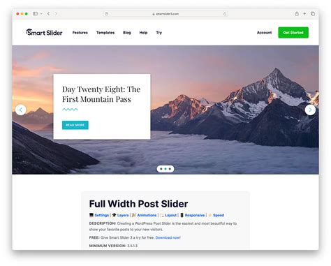 Wordpress Photo Slider Plugin Free