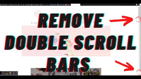 Wordpress Remove Scroll Bar