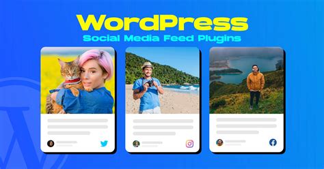 Wordpress Social Feed Plugin