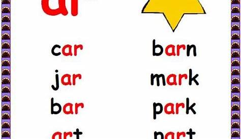 'ar' Phonics Worksheets | Differentiated Activity | Twinkl
