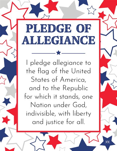 Pledge Of Allegiance Meaning Worksheet worksheet