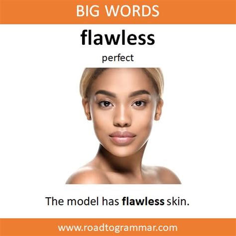Words for Flawless Beauty