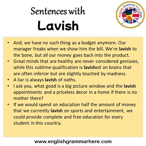 Words For Lavish