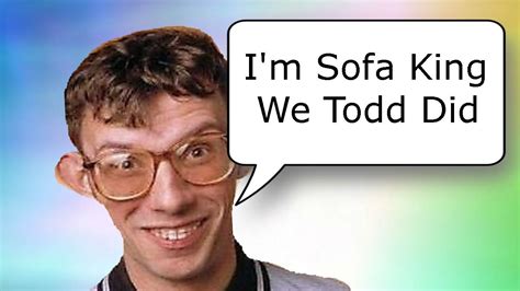 Words Like Sofa King