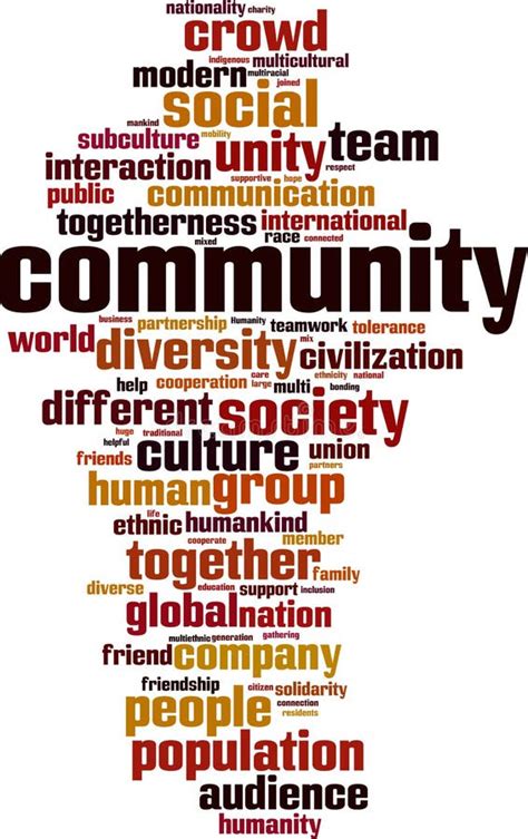 words related to community