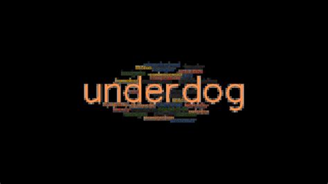 words that mean underdog