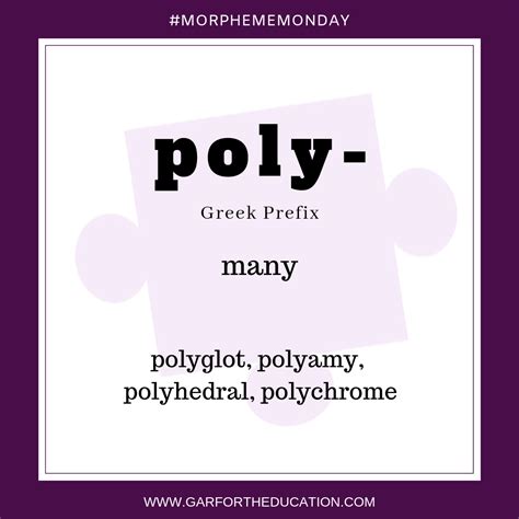words that start with poly and their definitions