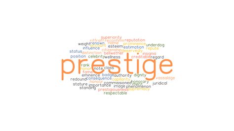 words to describe prestige