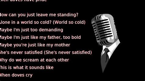 When Doves Cry Lyrics Meaning