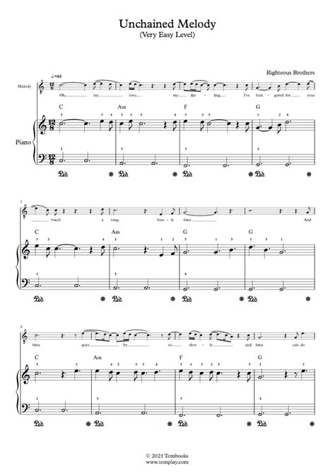 Unchained Melody Lyrics