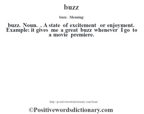 words with buzz meaning