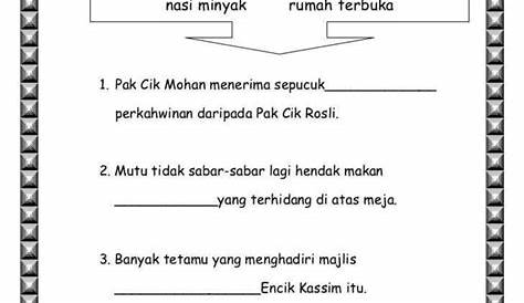 Contoh Kata Majmuk Tahun 3 - Kata Majmuk 2 For Primary 2 3 Malay