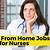 work from home jobs for nurses near meaning in english