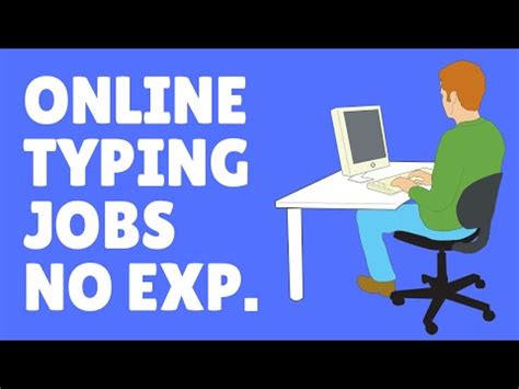 Work From Home Typing Jobs No Experience