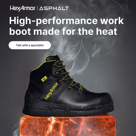 Work Boots Heat Resistant