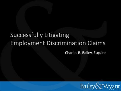 work discrimination lawyers litigating cases