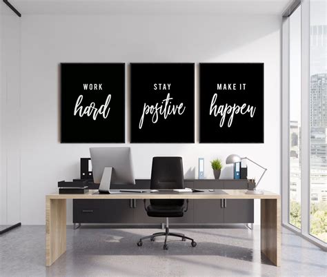 Work From Home Wall Decor