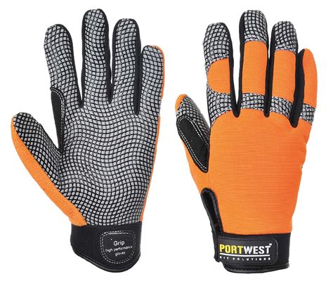 Work Gloves With Grip
