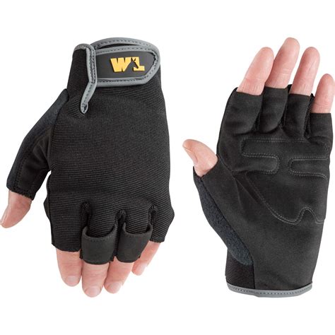 work gloves without fingers