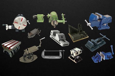 Work Holding Tools In Workshop