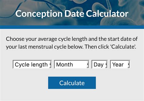 work out conception date from due date