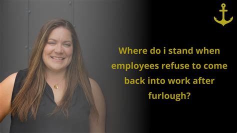 work refusing to furlough me