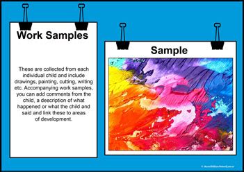 work sample observation example