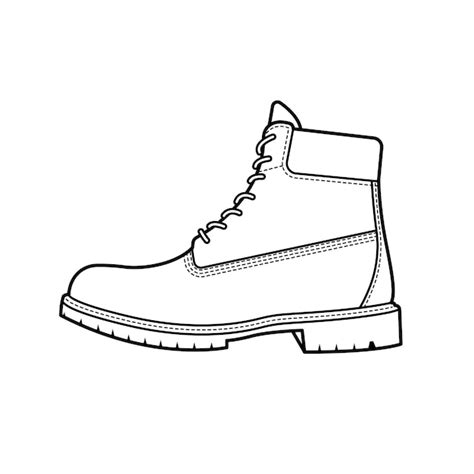 Work Shoes Drawing