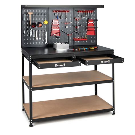 Work Station With Storage