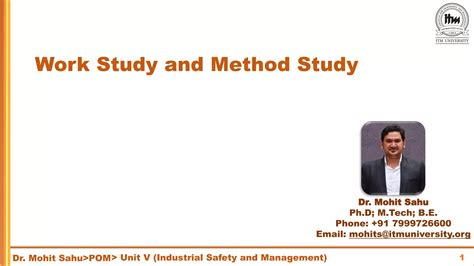work study and method study pdf