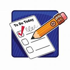 work to do list clipart