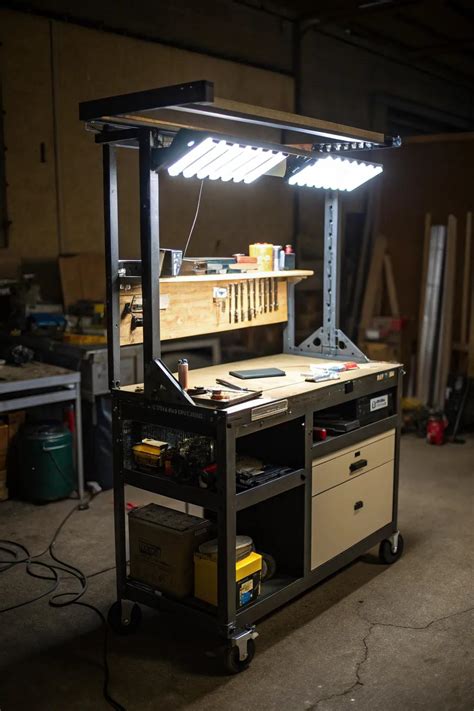 Workbench With Light