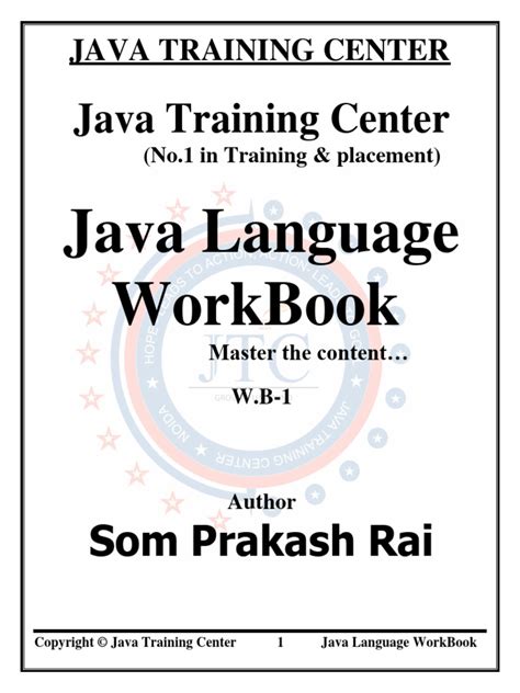 Workbook Java