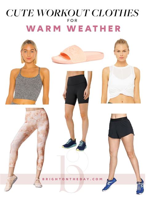 workout clothes for hot weather