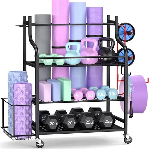 Workout Equipment Rack