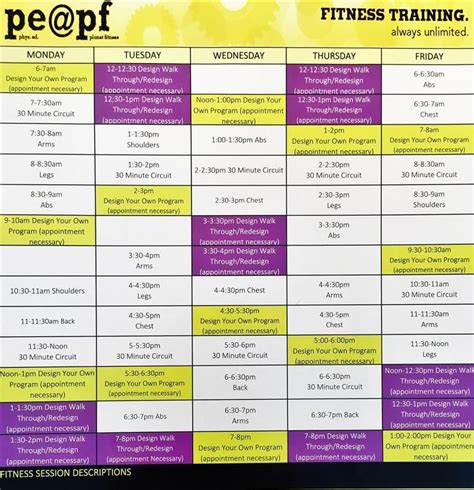 workout plan for planet fitness machines