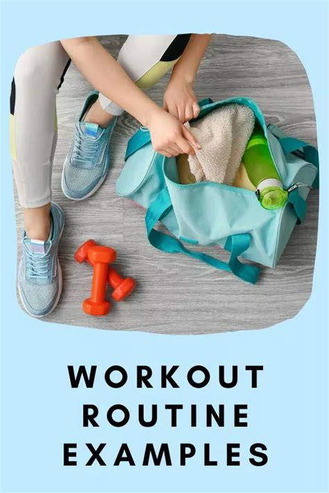 Workout Routine Examples