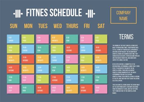 workout schedule for athletes