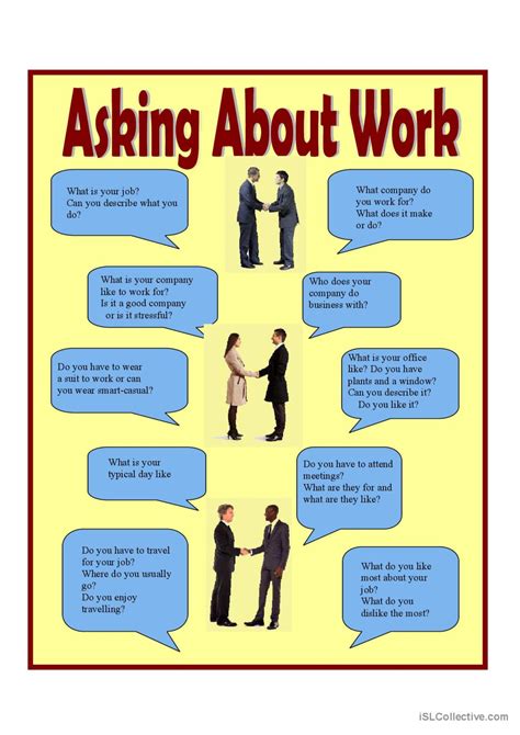 workplace conversation examples