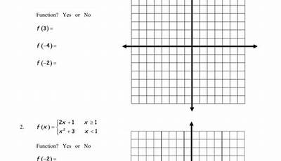 Worksheet Piecewise Functions Answer Key