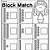 worksheets match the blocks