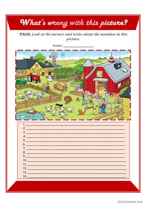 Worksheets Printable What Wrong With These Picture For Kids