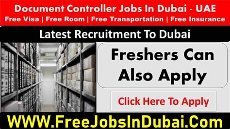 Workshop Controller Jobs In Uae