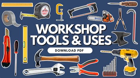 Workshop Tools And Their Functions