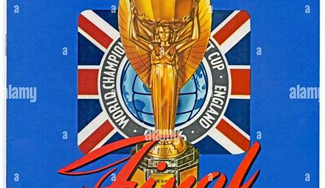 World Cup: A 1966 World Cup Final programme, England v. West Germany