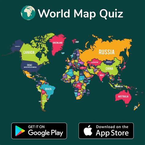 World Map Countries Quiz