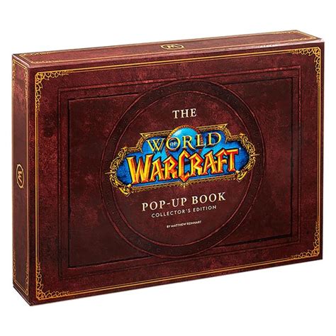 world of warcraft collector's edition pop-up book